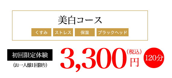 美白コース